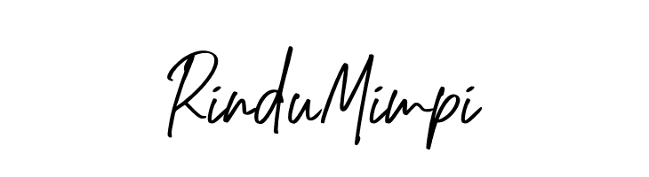 Rindu Mimpi Frei Schriftart Herunterladen