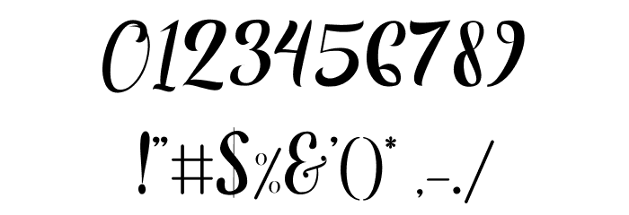 Rindudemo Font OTHER CHARS