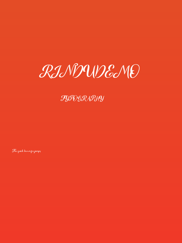 Rindudemo Poster
