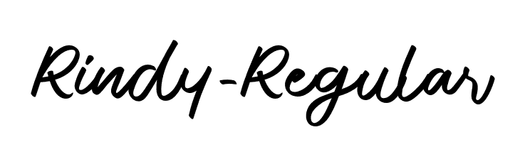 Rindy-Regular  لخطوط تنزيل