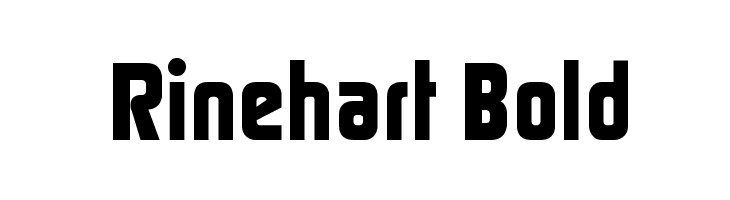 Rinehart Bold  Fuentes Gratis Descargar