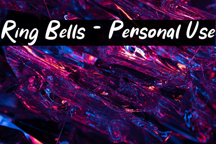 Ring Bells - Personal Use Example 1