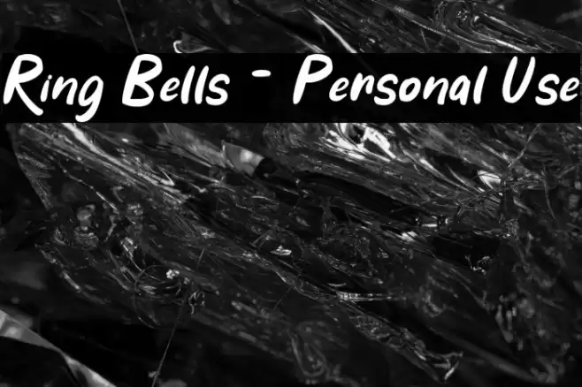 Ring Bells - Personal Use Font examples
