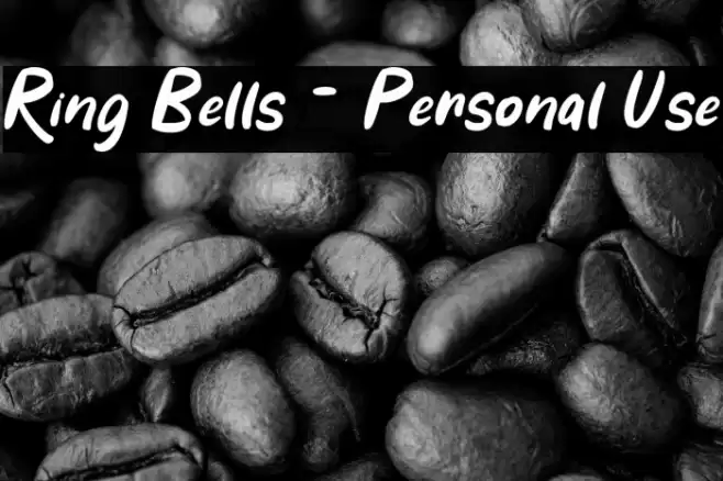 Ring Bells - Personal Use Font examples