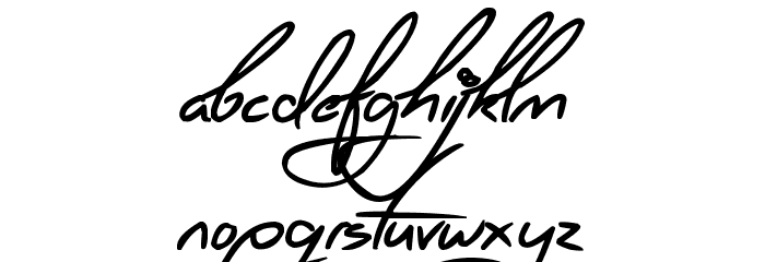 Ring Master Font LOWERCASE