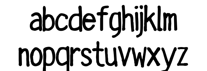 RingTown Font LOWERCASE