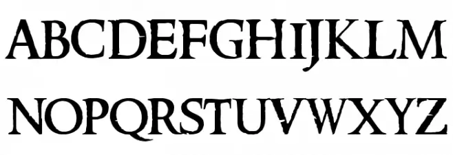 Ringbearer Medium Polices MINUSCULES