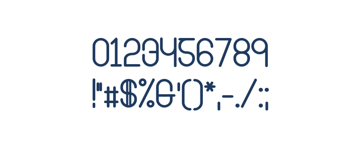 Ringer Bold Other Characters