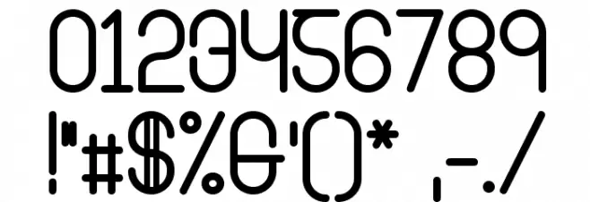 Ringer Bold Font OTHER CHARS