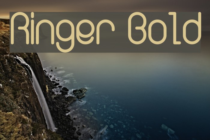 Ringer Bold Example 3