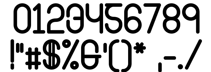 Ringer ExtraBold Font OTHER CHARS