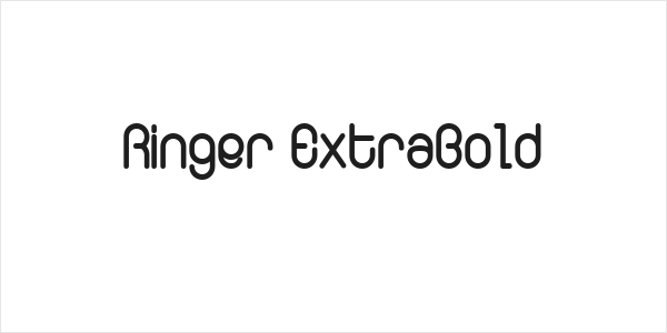 Ringer ExtraBold Logo