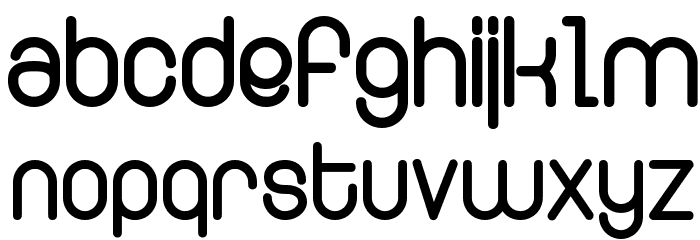 Ringer ExtraBold Font LOWERCASE
