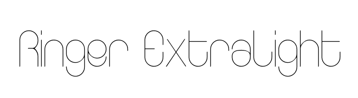 Ringer ExtraLight Font