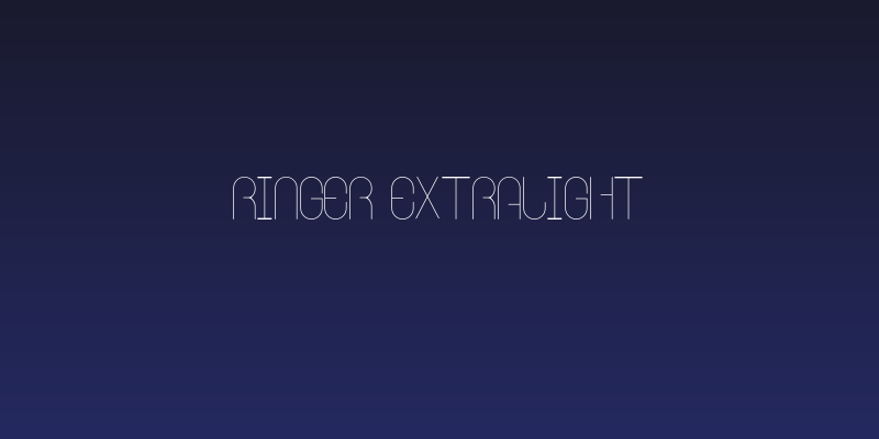 Ringer ExtraLight Social Header