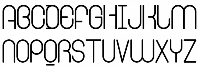 Ringer フォント 大文字