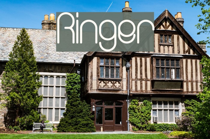 Ringer Font examples