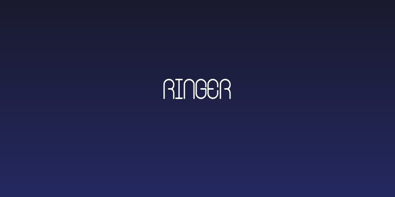 Ringer Social Header
