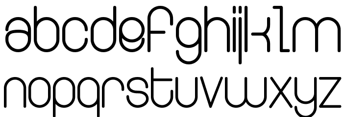 Ringer Font LOWERCASE