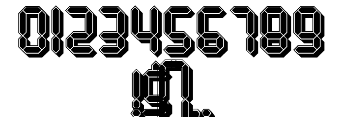 Ringing Regular Font OTHER CHARS