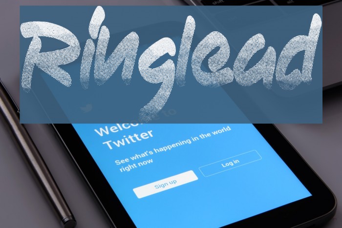 Ringlead Font examples