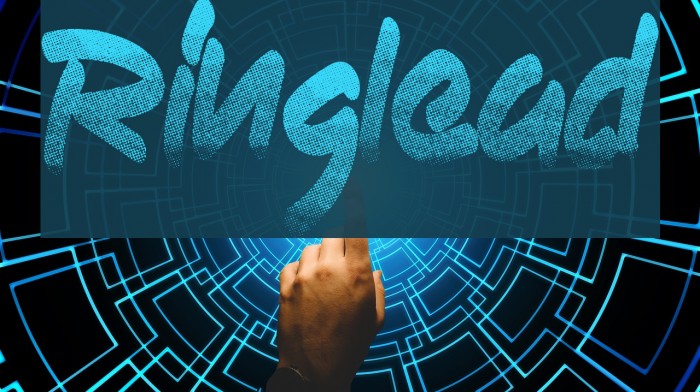 Ringlead Font examples