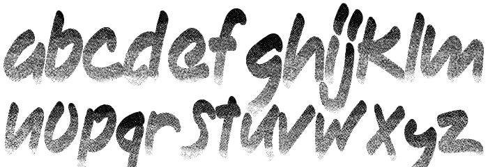 Ringlead Font LOWERCASE