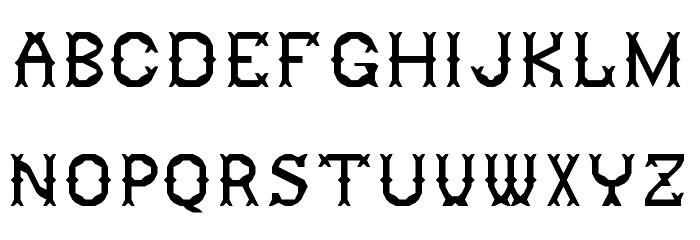Ringling Regular Font LOWERCASE