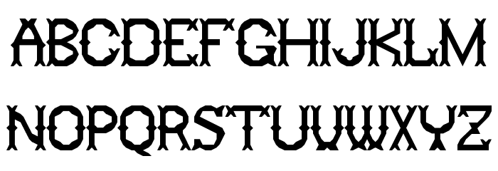 Ringling Regular Font LOWERCASE