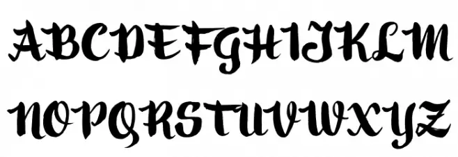 Ringotube Font Litere mari