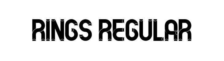 Rings Regular  Free Fonts Download