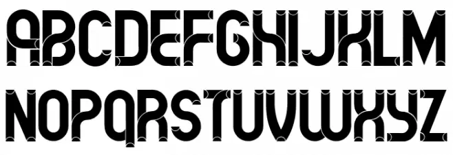 Rings Regular Font OTHER CHARS