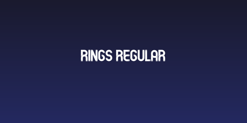 Rings Regular Social Header