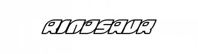 Rinosaur  Frei Schriftart Herunterladen