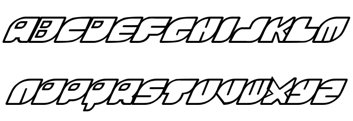 Rinosaur Font LOWERCASE