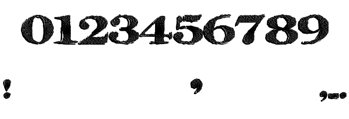 RinseWash Font OTHER CHARS