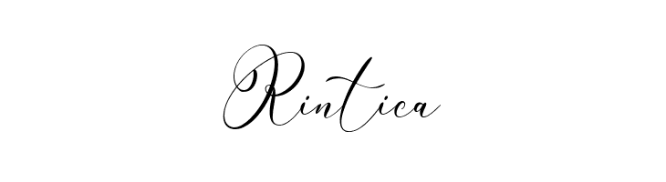 Rintica  font caratteri gratis