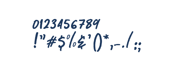 Rintjany Regular Other Characters