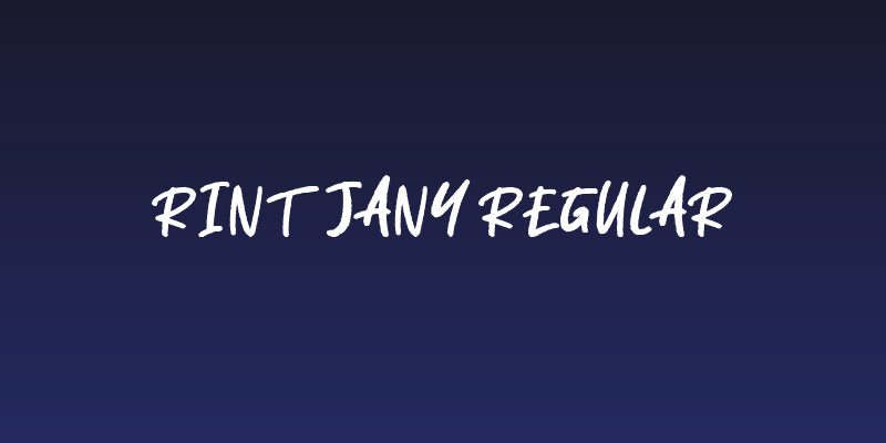 Rintjany Regular Social Header