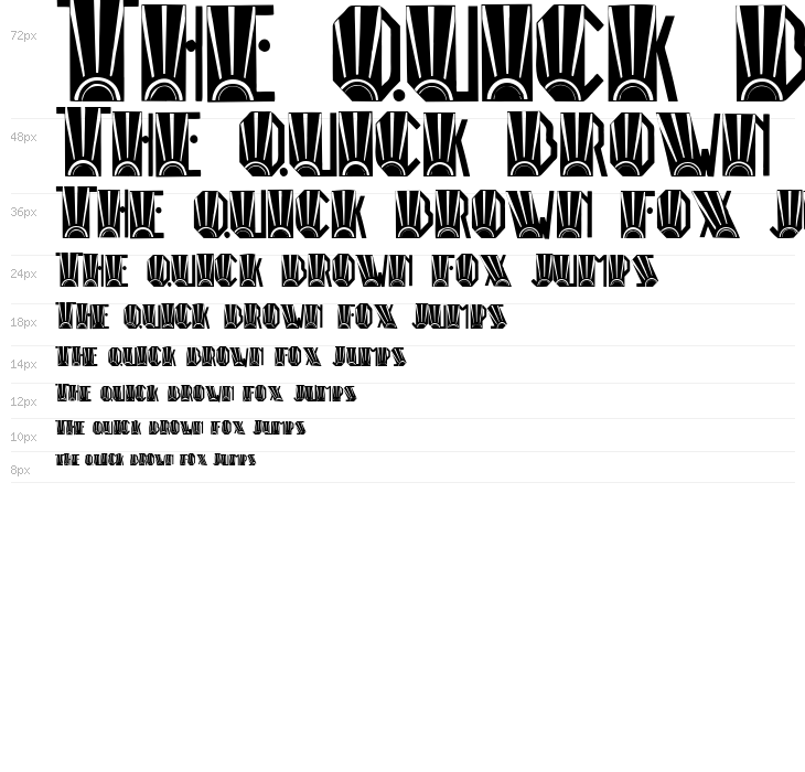 Rio Art Deco Waterfall