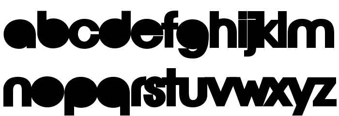 Rio Black Pesonal Use Font LOWERCASE