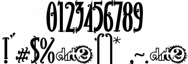 Rio Frescata Demo Font OTHER CHARS