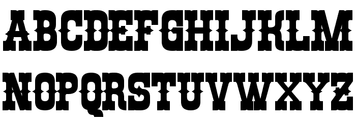 Rio Oro Bold Font LOWERCASE