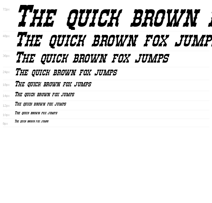 Rio Oro Italic Waterfall