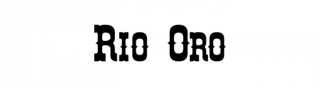 Rio Oro  Скачать бесплатные шрифты