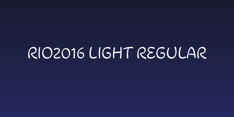 Rio2016 Light Regular Social Header