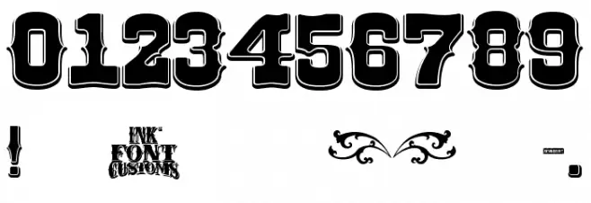 RioGrande Bold Font OTHER CHARS