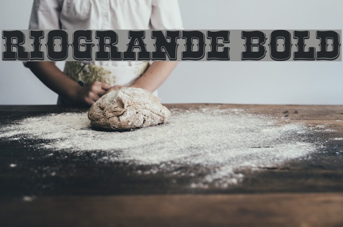RioGrande Bold Font examples