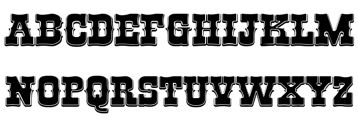 RioGrande Bold Font LOWERCASE