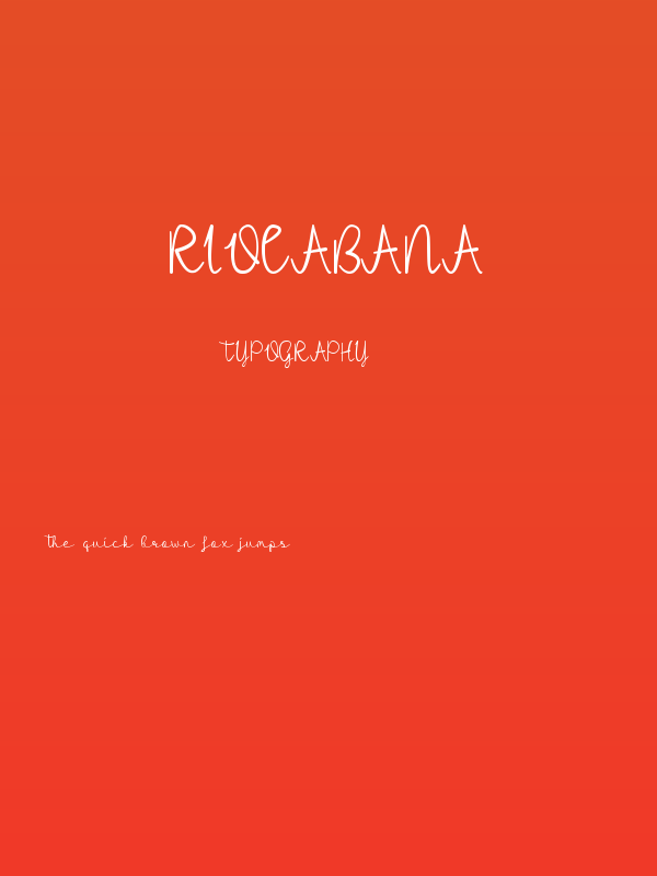 Riocabana Poster